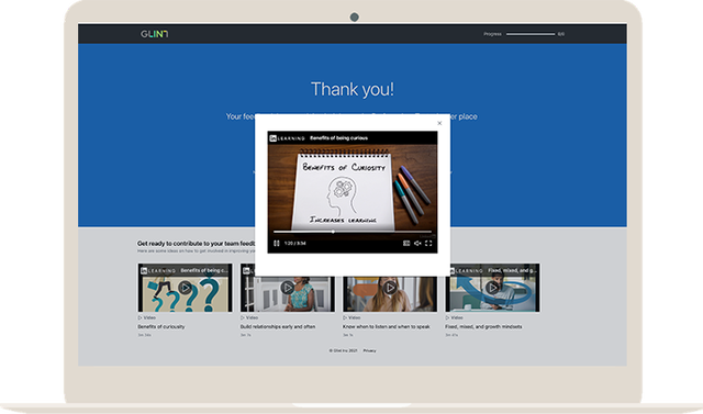  Glint’s new post-survey learning experience empowers employees to contribute to team culture