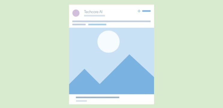 Simple example of a Single Image ad
