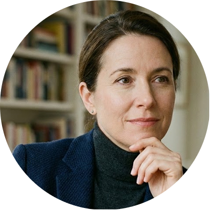 Thoughtful professional woman in home office