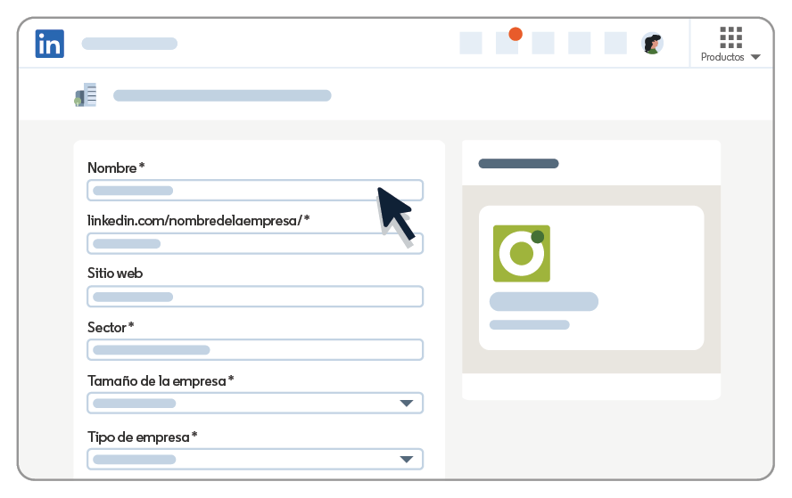 Image of LinkedIn interface representing step 3