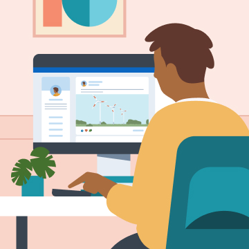 Illustration representing single image ads