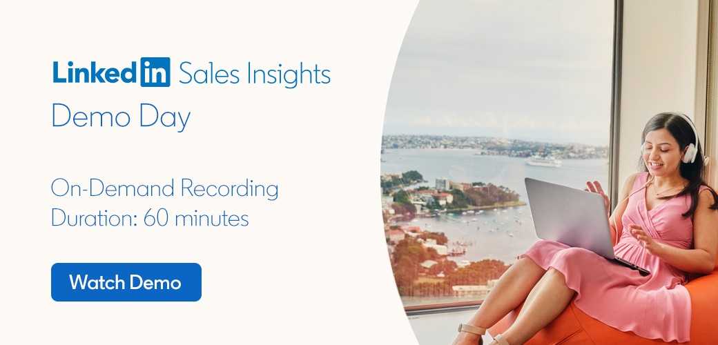 See how LinkedIn Sales Insights work