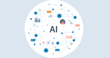 Illustration representing AI-powered coaching