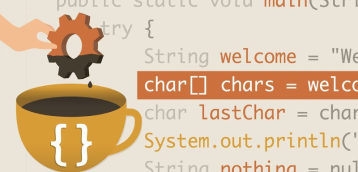 Illustration representing programming languages
