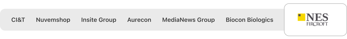 CI&T, Nuvemshop, Insite Group, Aurecon, MediaNews Group, Biocon Biologics e NES Fircroft