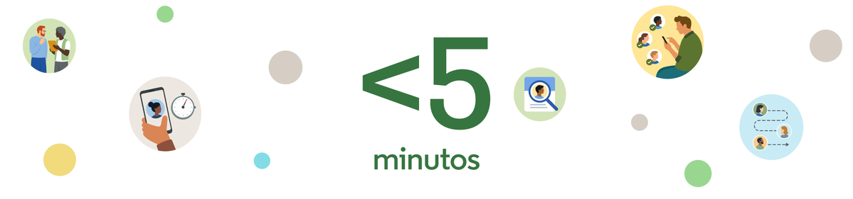 Ilustración de una estadística de 5 minutos