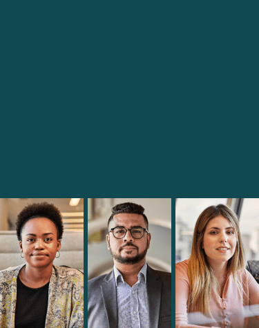 Individual images of professionals.