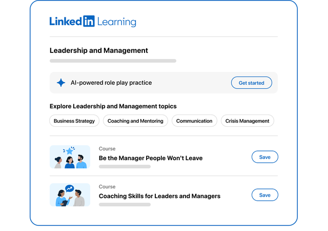 UI of leadership and management