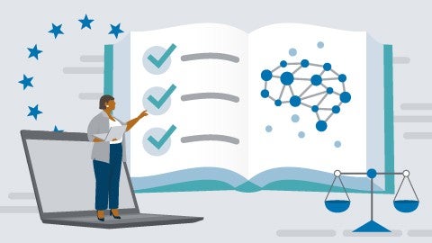 Illustration of person teaching