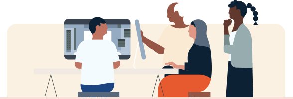 Illustration representing not enough training