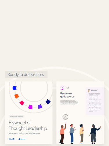 Pocket Guide: Flywheel of B2B Thought Leadership