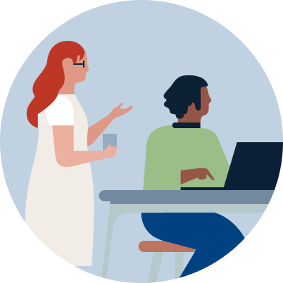 Illustration representing project and program management