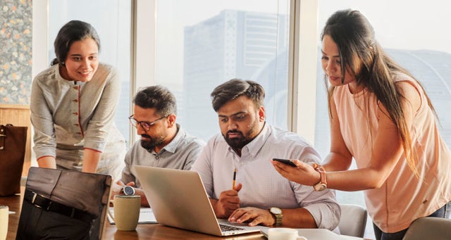Image of professionals in a meeting