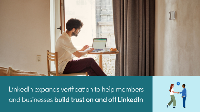 LinkedIn verification
