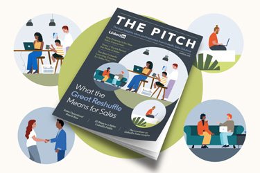 LinkedIn Sales Solutions the Pitch digital magazine 2022