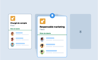 Interface utilisateur de Job Slots.