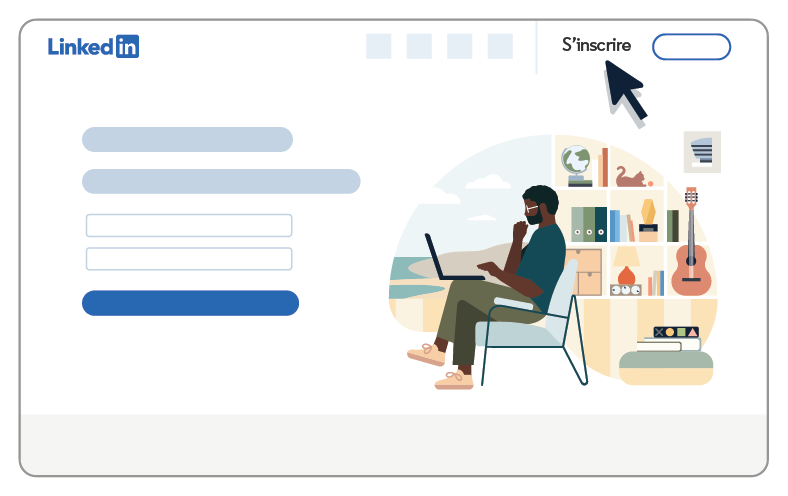 Illustration representing step 1