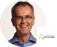 Portrait of Julian Foster, the Global Head of Paid Social Media at Automation Anywhere.