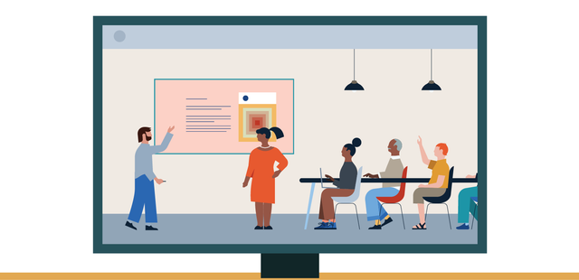 Illustration représentant le formation des employés