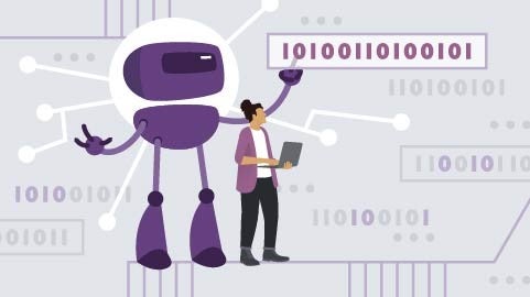 Illustration of machine learning
