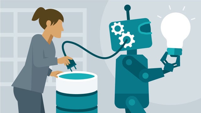 Illustration of machine learning