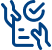 icon of a financial plan being hand over to another