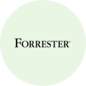 Logo of Forrester Research.