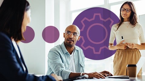 Image of people having a discussion