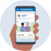 Icon representing posting regularly
