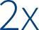 2x