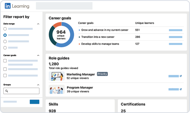 Career Insights Report product UI screen.