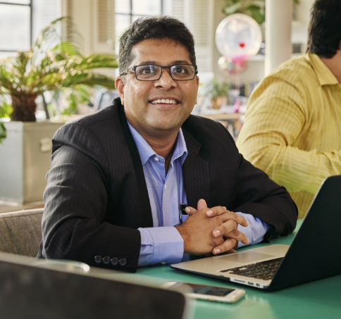 Image of a smiling professional