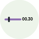 Icon representing a progress bar