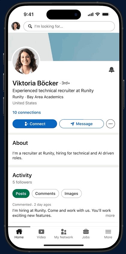 How to contact company employees on LinkedIn without coming across as spam
