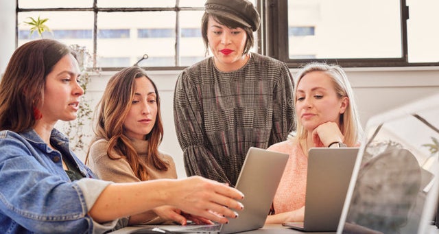 Image of professionals having a meeting