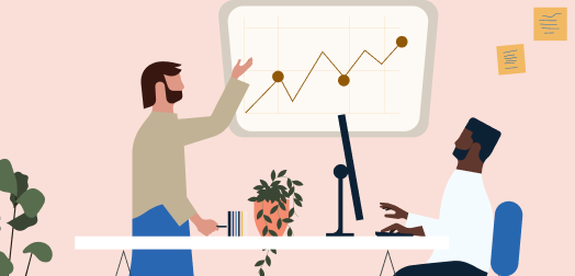 Illustration representing strategic thinking