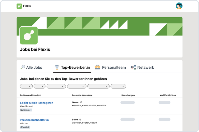 Illustration von „Jobs bei Ihrem Unternehmen“