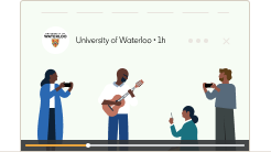 Small illustration introducing video views