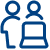 Pictogram voor het volgen van de ontwikkeling