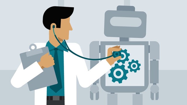 Illustration of machine learning