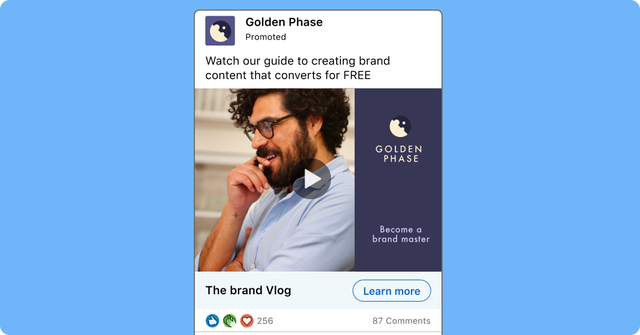 Social video ad for Golden Phase tutorial