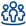 Icon of three individuals.