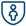 Icon of a shield with an individual on the front.